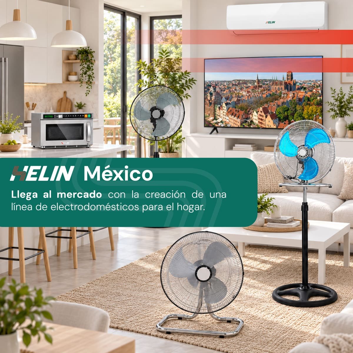 Helin línea de electrodomésticos